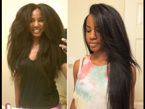 how to straighten natural hair: how to straighten natural hair